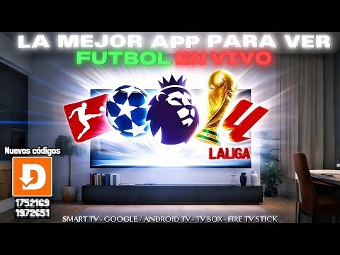 Nueva APP para VER FUTBOL EN VIVO 🔴| ¿Cómo INSTALAR StellaTV en tu Smart TV? fácil y rápido