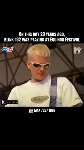 blink-182 at Equinox Festival Australia 1997
