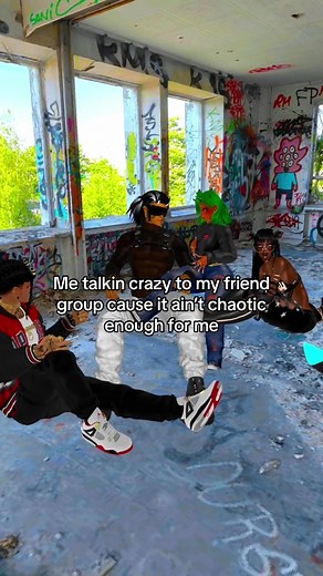 Having a Blast in VRChat with Friends