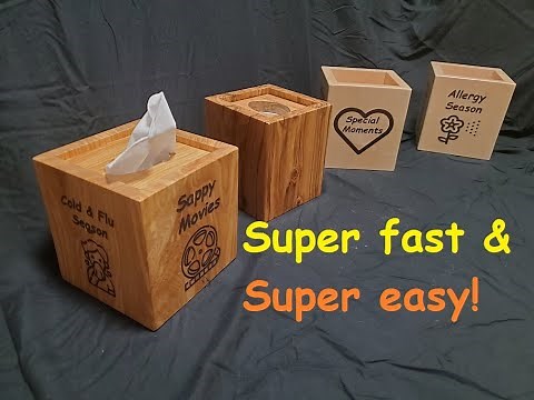Tissue box holder