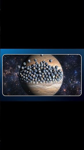 How Big Jupiter Actually Is #solarsystem #space #comparison