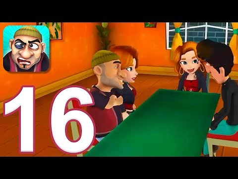 Scary Robber Home Clash - Gameplay Walkthrough Part 16 - 4 New Levels (iOS, Android)