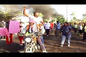 10K views · 263 reactions | Led my constituents from Baraka in a mega demo against stalled road project in their estate. We will hold daily demonstrations until our concerns get addressed. | Babu Owino | Facebook