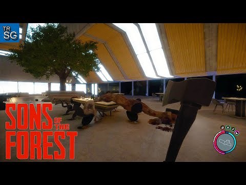 Sons Of The Forest - Food and Dining Bunker! #12