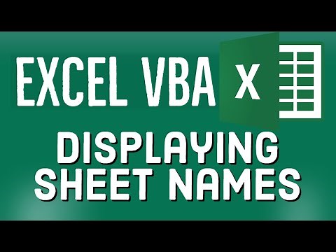 Excel VBA Tutorial for Beginners 26 - Displaying Sheet Names and using Copy Function in MS Excel