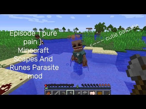 Minecraft scapes and runes parasite mod episode 1: pure pain ):