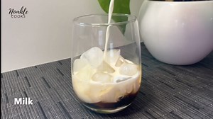 Drunken iced mocha cocktail rich coffee chocolate drink with a boozy twist