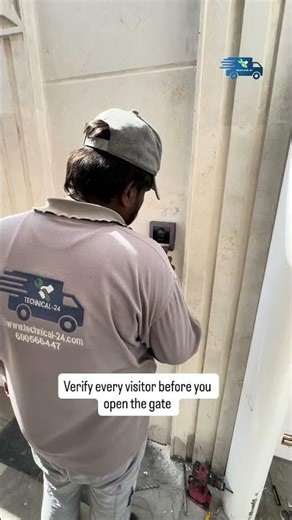 Intercom installation and maintenance service on the Technical 24 platform