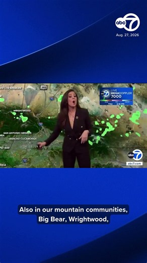 Remnants of Tropical Storm Iselle bring scattered showers to SoCal