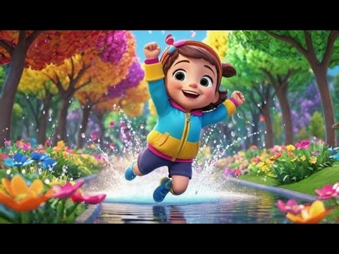 Jumping Over Puddles Song | Best Nursery Rhymes and Kids Songs Collection
