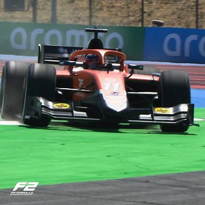 2.2K views · 95 reactions | Our championship leader took a trip to the run off area in Free Practice  | FIA Formula 2 | Facebook