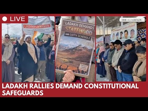 Leh, Kargil witness protests as leaders urge peaceful demonstrations