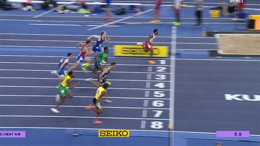 VIDEO. 60m haies (H) : la démonstration de Wilhem Belocian - Championnats du monde indoor d'Athlétisme