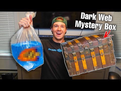 BUYING LIVE FISH OFF THE DARK WEB... (what's inside?)