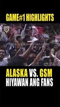 GAME #1 HIGHLIGHTS | ALASKA VS. GSM | 1996 GOVERNORS CUP