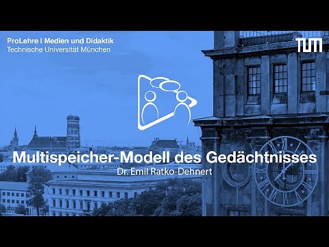 Das Multispeicher-Modell des Gedächtnisses