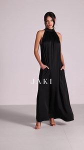 The softest satin that moves with you from sunlit lunches to moonlit soirées. Made in Italy from luxe satin that drapes to perfection. | JAKI London