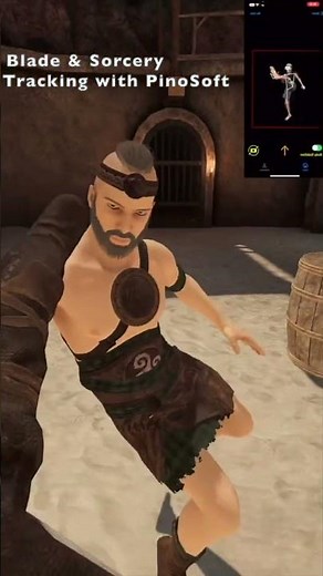 How I kick in Blade and Sorcery with PinoSoft (Full-body tracking App).