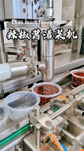 Chilli sauce filling machine