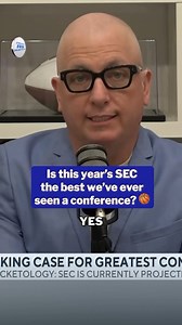 @garyparrishcbs says this year’s #SEC will most likely break the record for #NCAA Tournament bids from a single conference by sending 13 teams to the big dance. | SEC on CBS