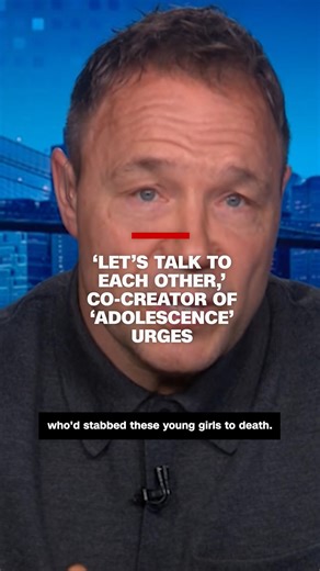 Stephen Graham is the co-creator of the Netflix show "Adolescence," in which a teenage boy is accused of murdering his female classmate. Graham explains to Christiane Amanpour what he was trying to achieve with the show and calls for people to "open the bridges of communication with each other." https://cnn.it/4huDxG4 | CNN