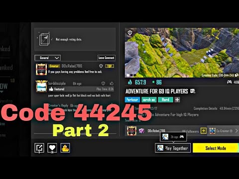Adventure For 69 iQ Players | 44245 | Part 2 |wowmode | #wowmode #bgmi #tricks