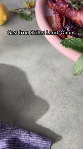 7.9K views · 237 reactions | These cast iron skillet lamb chops are perfect for Easter or a fancy dinner at home! You only need a few simple ingredients and they are ready in less than 30 minutes. You can find the full recipe on my blog: dhttps://biteswithbri.com/cast-iron-skillet-lamb-chops/ | Bites with Bri | Facebook