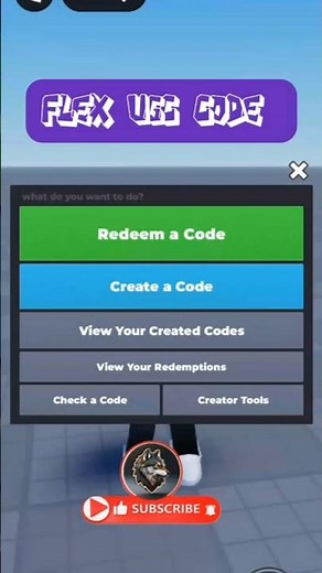 Flex UGC Code | #roblox #robloxedit #redeecode #viralshort #robux #games