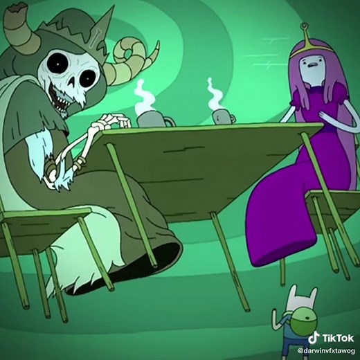 Adventure Time King Worm Transformation Scene