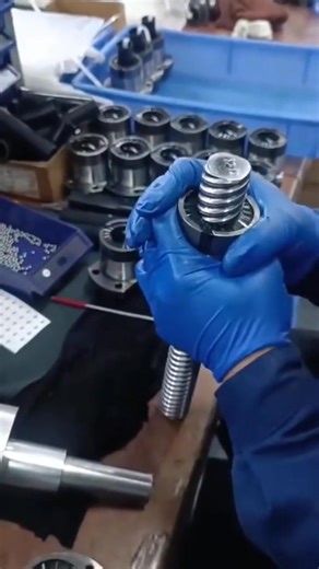 In this video, you can see the precision assembly of a ball screw, an essential part of CNC and industrial machines. Every step requires accuracy and care to ensure smooth movement and long-lasting performance. 💪⚙️ #BallScrew #CNCMachine #MachineTools #EngineeringWork #PrecisionMachining #IndustrialTools #LatheMachine #CNCSetup #MechanicalWork #ManufacturingProcess #MachineLovers #EngineeringLife #WorkshopVibes #ToolSetup #NandlalRao #MotivationalWork #MachineWork #MadeInIndia #HardWorkPaysOff 