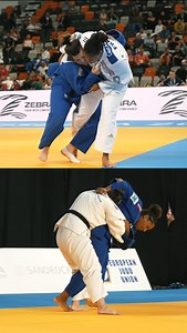 French dominance in 78kg! 🇫🇷 CANCAN vs. MINKADA-CAQUINEAU for the Junior European crown 👑🥇 #JudoBratislava2025 #EuropeanJudo | European Judo Union