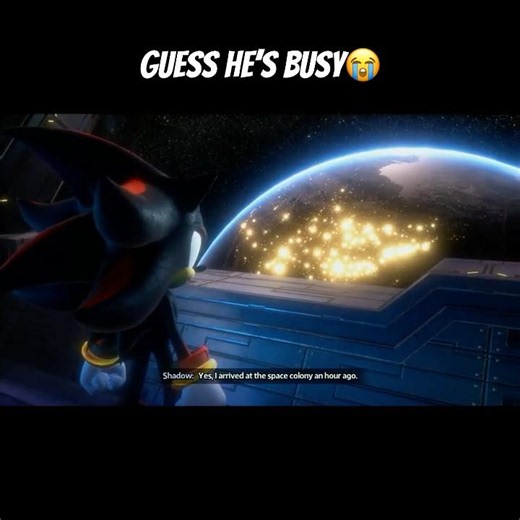 Shadow Missed Sonic’s Birthday… 💀