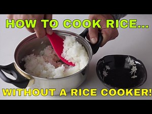 How to cook rice (without a rice cooker) | MAKE EASY