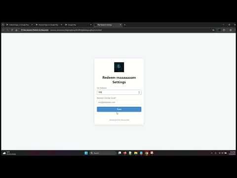 Scambaiting Tool Demo – Fake Google Play Redeem, Balance & Email | Chrome Extension