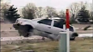 Video: Ice turns Ohio roadway into demolition derby