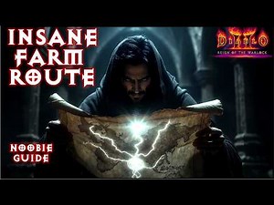 INSANE FARM ROUTE Noobie Guide Diablo 2 Resurrected D2R