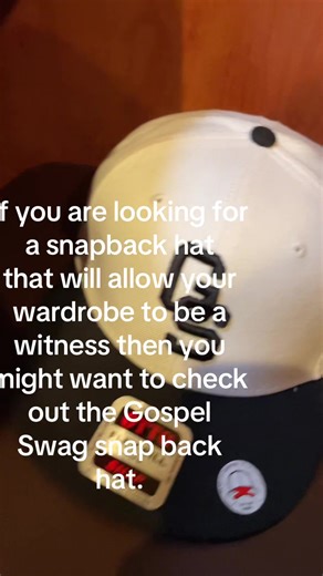 If you are looking for a snapback hat that will allow your wardrobe to be a witness, then you might want to check out the Gospel Swag snap back hat. #SnapbackHat #ChristianApparel #GospelSwag #ChristianFashion #Evangelism.