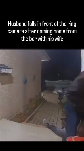 🍻 Funniest Drunks 🍻 on Instagram: "This made my day 🤣 #drunk #ringcam #funnyreel #couples #funnycouples"