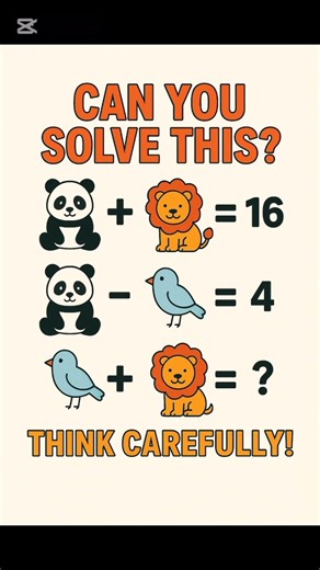 Can You Solve the Wild Animal Puzzle? 🐼🦁🐦🤯