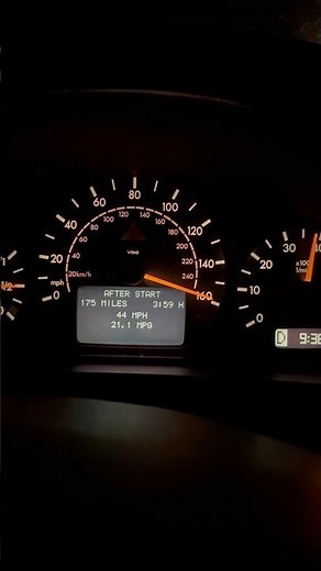 2001 Mercedes Benz clk 430 top speed run
