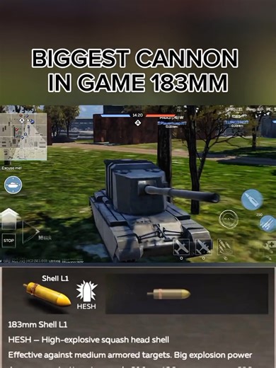 Discover the Biggest Cannon in War Thunder Mobile