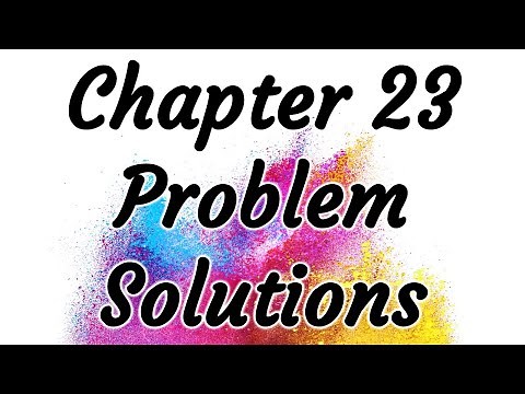 🥕 Some Chapter 23 Problem Solutions for Halliday, Resnick, Walker Fundamentals of Physics