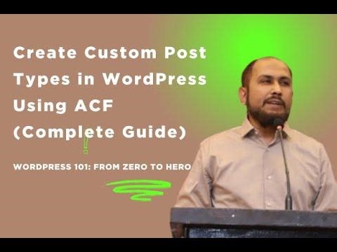 Create Custom Post Types with ACF in WordPress | Adil Ghani posted on the topic | LinkedIn