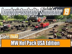 LS19 Modvorstellung - MW Hof Pack USA Edition - Farming Simulator 19 Mods