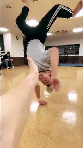 那須川天心のブレイクダンス Powermove crap hand #shorts