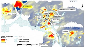 Altamira Gold Identifies Major Gold-in-Soil Anomaly at Maria Bonita Target, Cajueiro Gold Project, Brazil