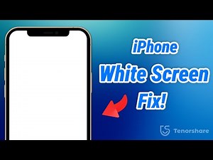 How to Fix iPhone White Screen — With or Without a Computer (2025)