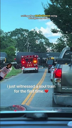 Why Did This Train Stop an Ambulance?