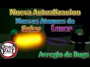 Demon Fall Rework de Solar y Lunar Actualizacion!! Roblox