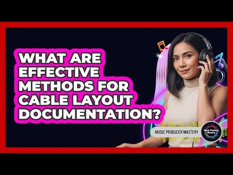 What Are Effective Methods For Cable Layout Documentation?